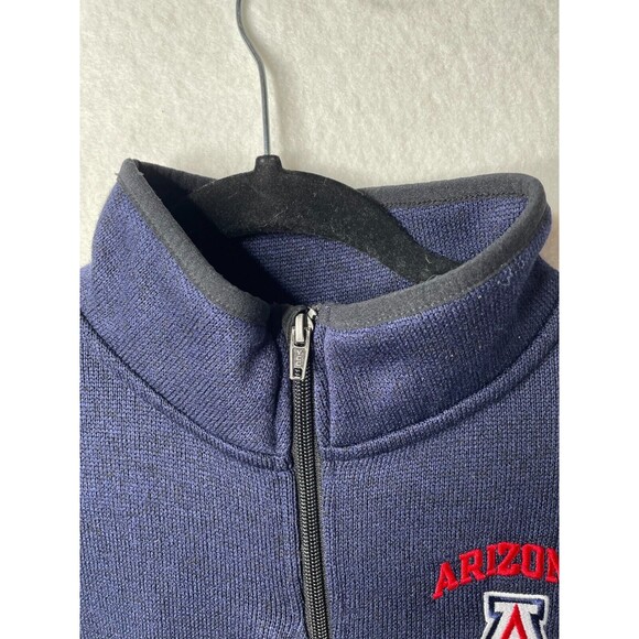 Arizona Wildcats U of A Blue Zipper Jacket w/ Pockets Women's L 12/14 - Picture 6 of 15